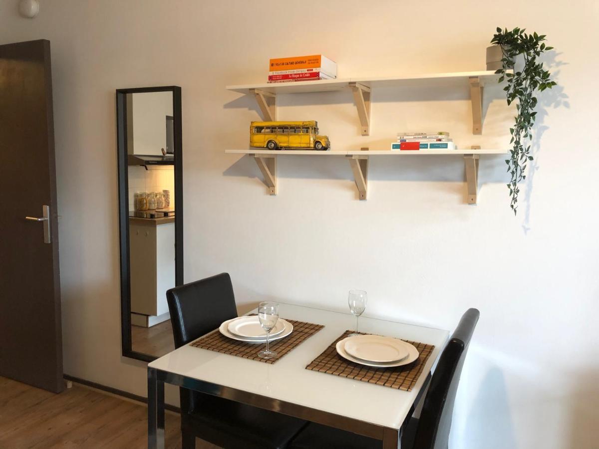 Studio Avec Balcon & Parking Gratuit - Tours Gare Exterior photo
